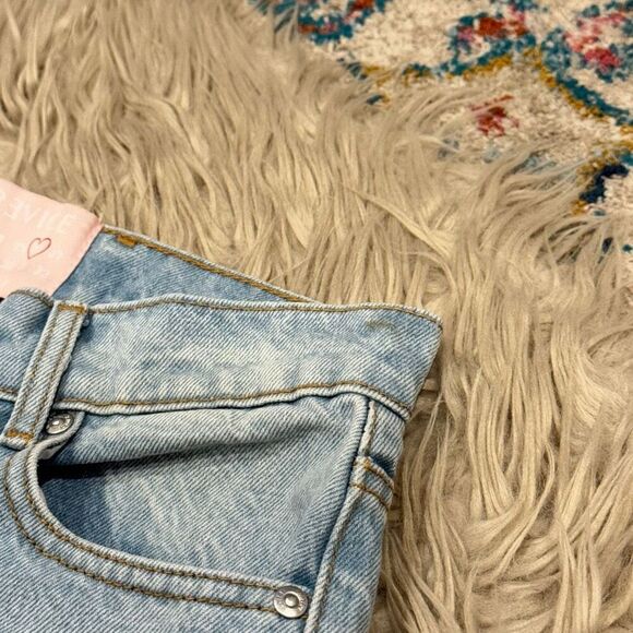 Revice Yin Yang Tokyo Wash Crops Full Zip 2 Toned Jeans Size 26 - Picture 5 of 9